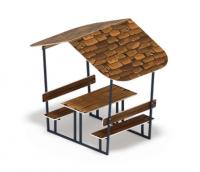 Столик детский с навесом - МФ 31.01.08-04