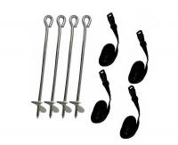 Анкер крепления батута DFC к земле, универс. (4 шт)