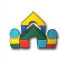 Набор детский строительный для детских комнат из 12 предметов МИНИ