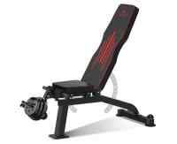 Скамья для жима DFC Sperax со сгибателем / разгибателем для ног