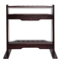 Киевница напольная Честер для 6 киев дуб темно-коричневая