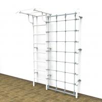 Доп.секция с вяз.сеткой для пристенных ДСК РОКИДС ДС-1.02 (бело-серый)