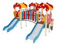 Детский игровой комплекс «Полянка» H=750  ДИК 03-1604
