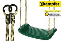 Пластиковые навесные качели Kampfer S04-101 (Зеленый)