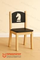 Детский стул Ход конем черный