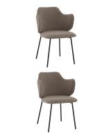 Стул Джиннет NEW велюр капучино 2 шт.
