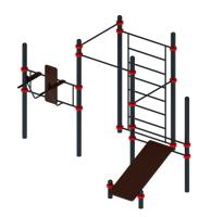 Воркаут Комплекс 25 ОВ 02-057