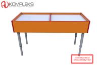 Песочный стол AVKompleks на регулируемых опорах 2 в 1