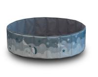 Сухой бассейн для шариков UNIX Kids Moon 100 Grey (без шариков)