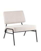 Кресло Теллинг шенилл серо-бежевый