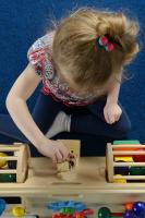 Двухсторонняя тактильная панель Елочка