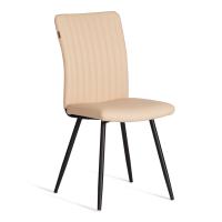 Стул обеденный Monte Carlo  (2 шт. в упаковке) TREND, экокожа , бежевая, 49х51х93 см