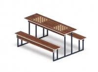 Шахматы - Столик для взрослых - МФ 32.01.02-01