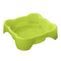 Детская пластиковая песочница мини-бассейн "Песочница квадратная" PalPlay 374 (Зеленый)