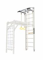 Шведская стенка Kampfer Union Ceiling (№6 Жемчужный Стандарт белый антик турник)