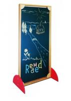 Двухсторонняя ширма "Большая меловая доска и магнитно-маркерная доска"