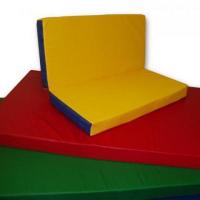 Мат гимнастический складной, иск. кожа, 1х1х0.1 м (в 2 сложения) IMP-A98