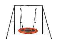 Качели уличные с воротами UNIX Kids 100 см Orange