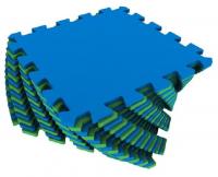 Мягкий пол разноцветный 25*25(см) 1(м2) 25МП1 (сине-зеленый)