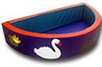 Сухой бассейн полукруглый