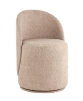 Пуф Loreen вращающийся букле капучино