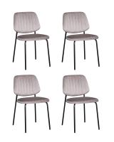 Стул обеденный Patrys капучино велюр 4 шт.