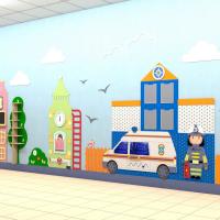 Декоративно-развивающая панель МЧС