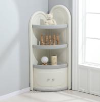 Стеллаж UNIX Kids Угловой / Corner серый