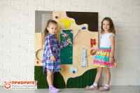 Акустическая настенная тактильная панель «Любим музыку»