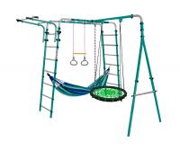 Спортивно-игровой комплекс Midzumi Yokina Ko Umi Large XL (Гнездо большое зеленое (синий гамак))