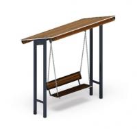 Качели-диван с навесом (Коричневый) - МФ 43.01.02-02