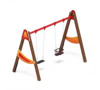 Качели двойные Д2 Счастливое детство ИО 12.Д.03.04.01-П