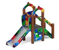 Горка Малыш (Граффити) - ИО 41.01.01-03 - Н=750