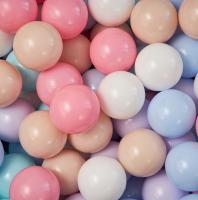 Шарики для сухого бассейна (150 штук, 6 цветов)