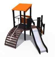 Игровой комплекс серии Геометрия (металлический скат Н-900 мм) ДИО 10210