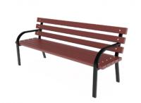 Скамья парковая 1950 МФ 05-001