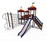 Детский игровой комплекс серии империя "Форт" Н-1200 и Н-1500 ДИО 02070