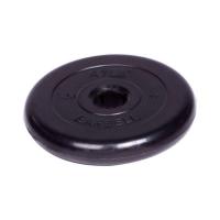 Диск обрезиненный d 51 мм чёрный 1,25 кг Atlet