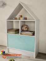 Стеллаж Домик героя (мятный)