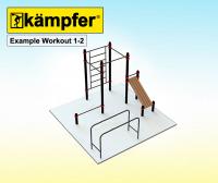 Воркаут площадка Kampfer Example Workout 1-2