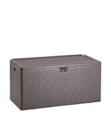 Стол-сундук Кейт пластик 110*55 см 276 л коричневый