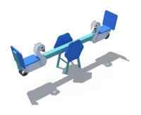 Качалка-балансир Гуси-лебеди ИО 04055