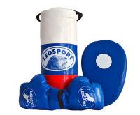 Набор д/нач. спортсмена N 2: мешок "Львенок", боксерские перчатки детские, лапа детская