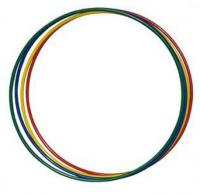 Обруч стальной гимнастический d900мм, MR-OSt900Rd, стандартный, красный, ТОЛЬКО УПАКОВКАМИ ПО 5ШТ