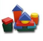 Набор строительный из 20 элементов Эконом