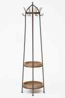 Вешалка  Secret De Maison COZY ( mod. 14526 )  металл/дерево манго, 43*43*185, античная медь/натуральный