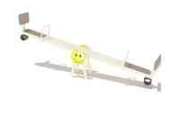 Качалка-балансир коричневый Смайл ИО 04060