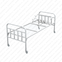 Кровать металлическая КМ.101.51.09.00 (1950х800) (с колесами)