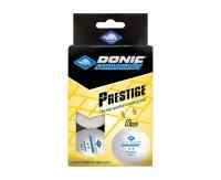 Мячики для н/тенниса DONIC PRESTIGE 2, 40+ 6 штук, белые