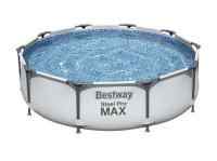 Бассейн круглый на стойках Bestway Steel Pro Max 305x76 см 4037834 (фильтр-насос)